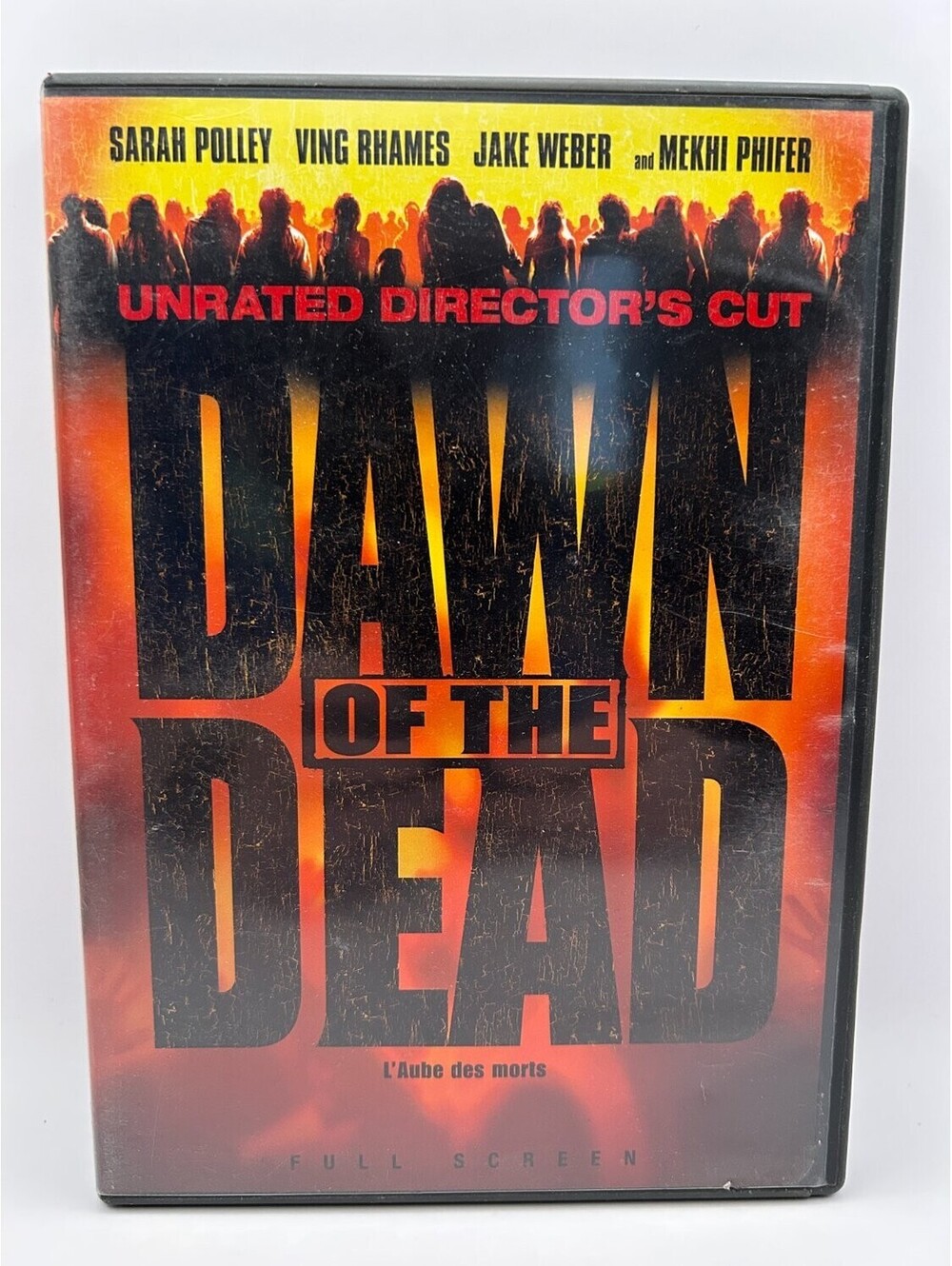 Dawn of the Dead DVD Director's Cut Sarah Polley 2004 Horror Zack Snyder